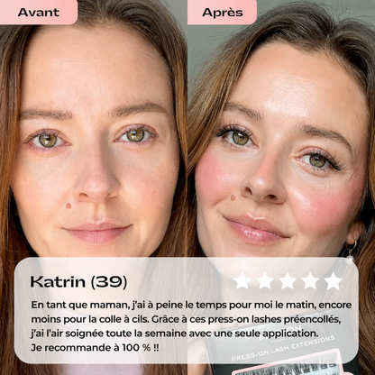 Starter Kit - Faux-cils précollés + Pince applicateur