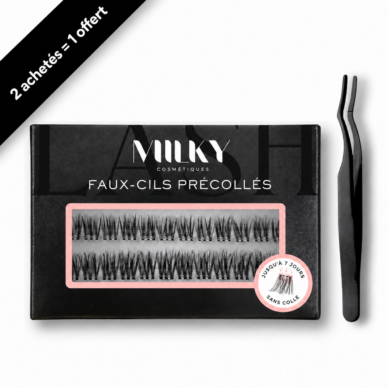 Starter Kit - Faux-cils précollés + Pince applicateur